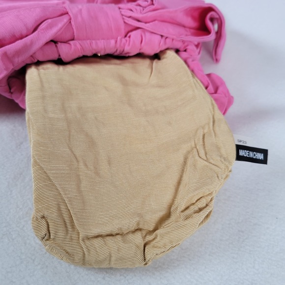 Loeffler Randall Womens Sierra Bow Top Handle Bag Purse Pocketbook Pink Girlie - Picture 9 of 9